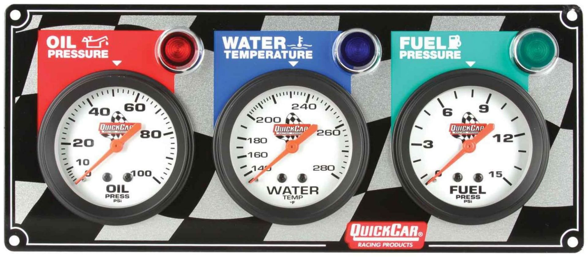 Picture of 3 Gauge Panel OP/WT/FP