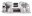 Picture of Kuryakyn Trident Dually Peg With Male Adapter Gloss Black