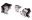 Picture of Innovative 96-00 Civic H-Series Silver Aluminum Mounts Solid Bushings