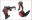 Picture of Innovative 84-87 Civic B-Series Black Steel Mounts 85A Bushings Cable
