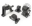 Picture of Innovative 00-05 Toyota MR2 Spyder 1ZZ Black Steel Mounts 95A Bushings