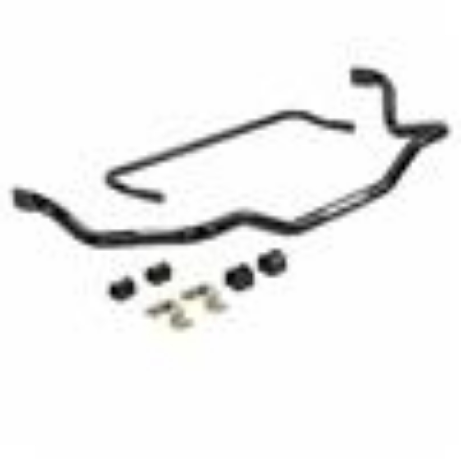 Picture of TiAL Sport 4-00in ID 4 Ply Poly 36in Long Coolant Hose - Glossy Blue TIAL41G-400X36