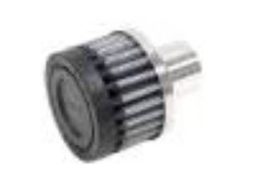 Picture of K&N Steel Base Crankcase Vent Filter-Breather 1in Vent OD x 2in OD x 1-5in Height