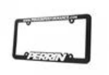 Picture of PERRIN License Plate Frame - Black w-White Lettering