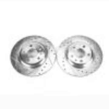 Picture of Power Stop 09-19 Audi A4 Rear Evolution Drilled & Slotted Rotors - Pair