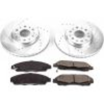 Picture of Power Stop 17-18 GMC Acadia Front Z23 Evolution Sport Brake Kit
