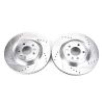 Picture of Power Stop 11-14 Ford Mustang Front Evolution Drilled & Slotted Rotors - Pair