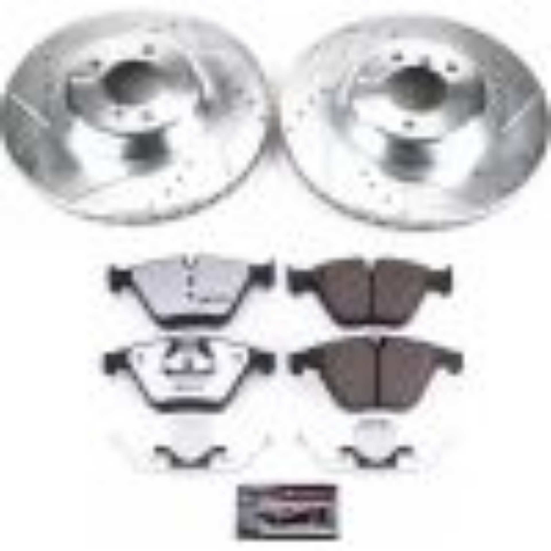 Picture of Power Stop 11-13 BMW 335i xDrive Front Z26 Street Warrior Brake Kit