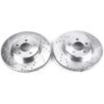Picture of Power Stop 05-19 Chrysler 300 Front Evolution Drilled & Slotted Rotors - Pair