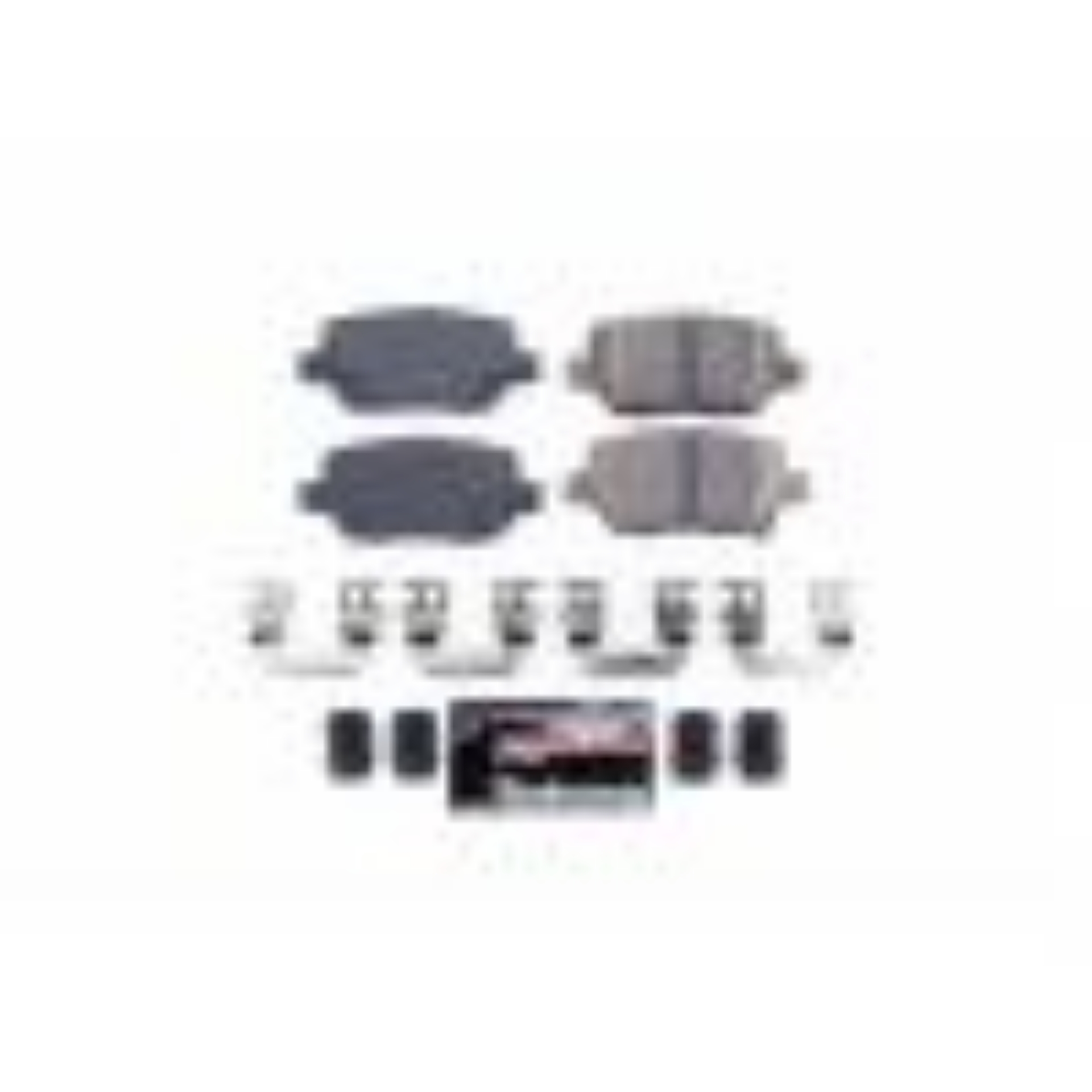Picture of Power Stop 05-12 Acura RL Rear Z23 Evolution Sport Brake Pads w-Hardware