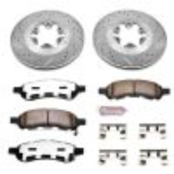 Picture of Power Stop 09-12 Chevrolet Colorado Front Z36 Truck & Tow Brake Kit