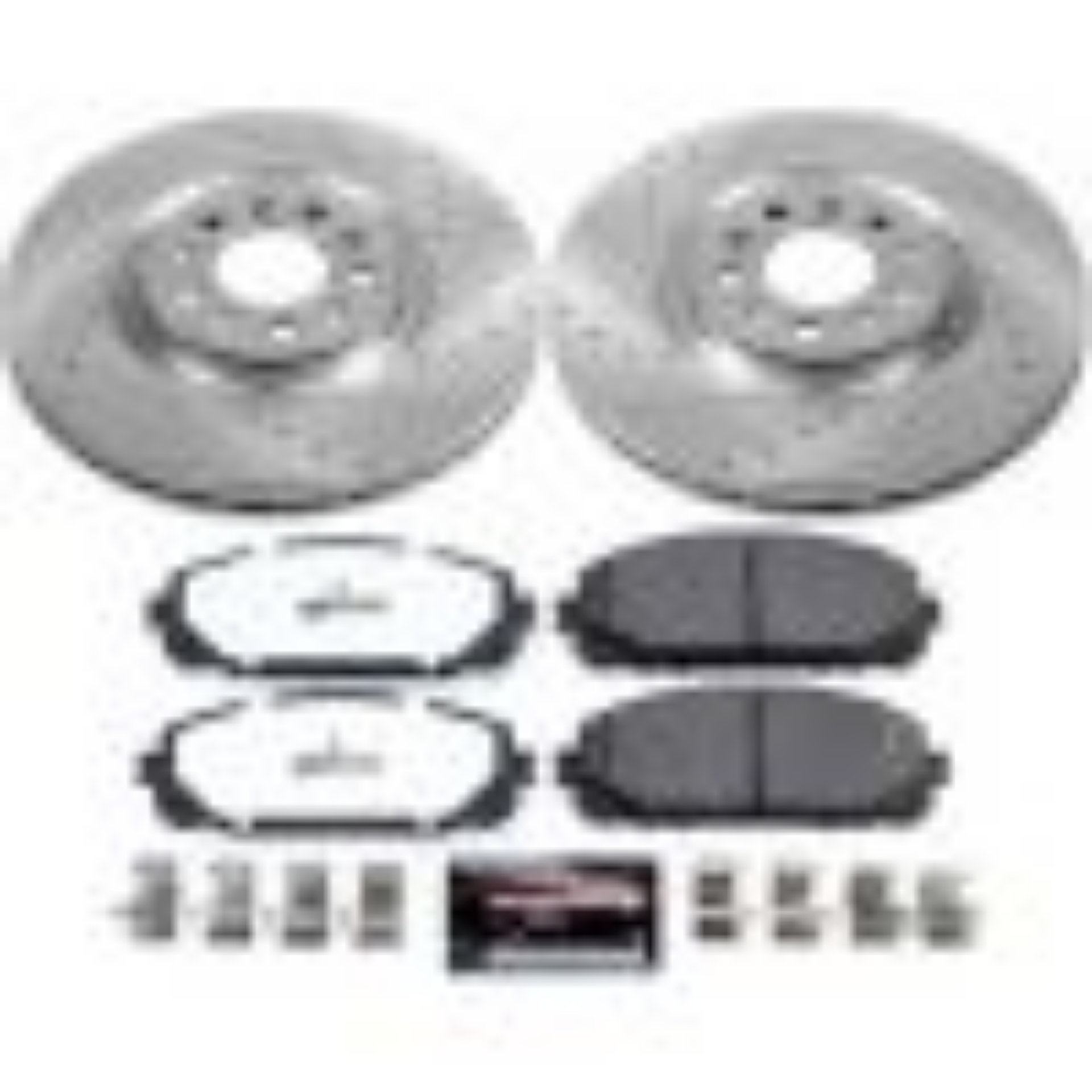 Picture of Power Stop 17-19 Jeep Cherokee Front Z36 Truck & Tow Brake Kit