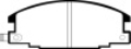 Picture of EBC 94-95 Honda Passport 2-6 Greenstuff Front Brake Pads
