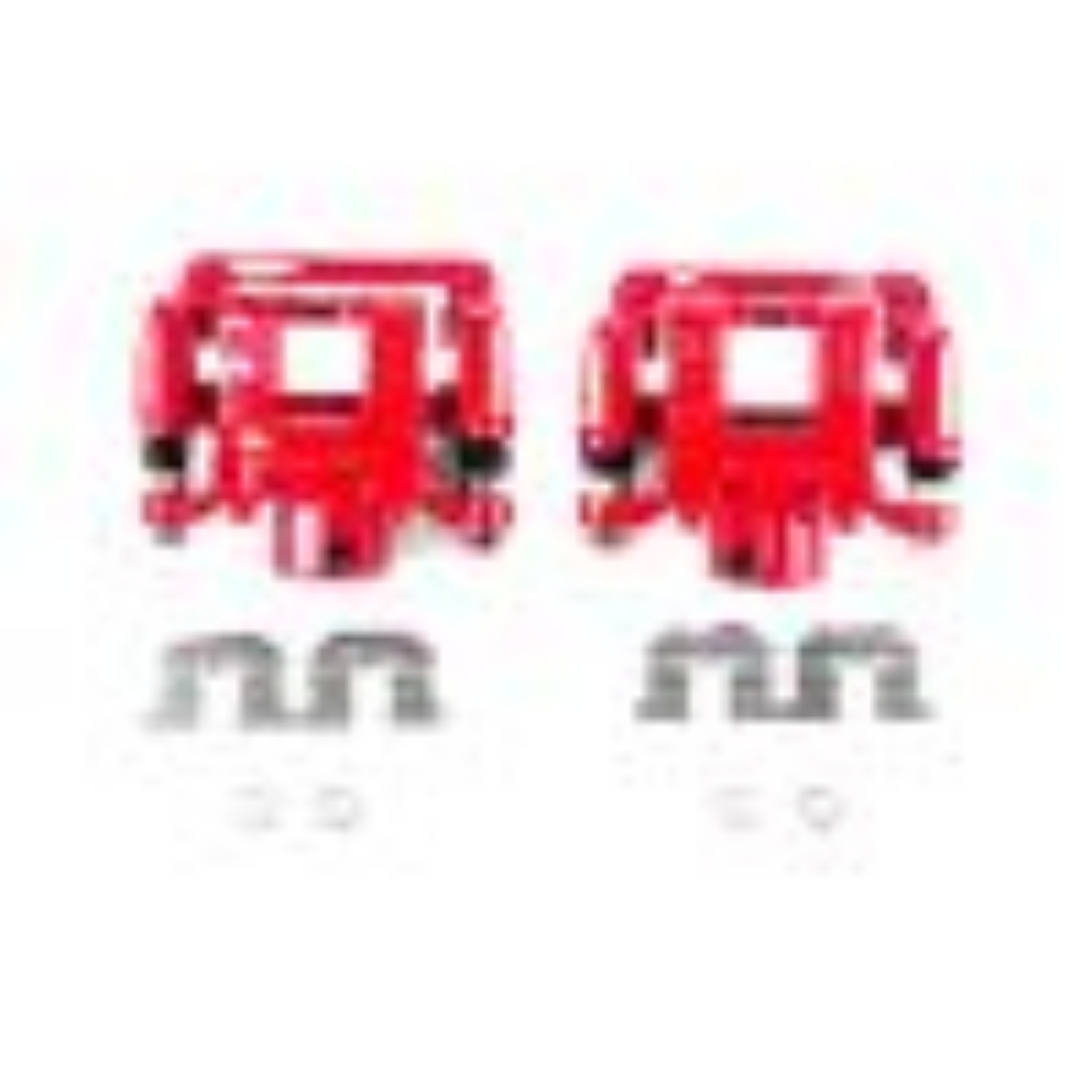 Picture of Power Stop 11-15 Hyundai Sonata Rear Red Calipers w-Brackets - Pair
