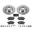 Picture of Power Stop 12-15 Mercedes-Benz C250 Front Z23 Evolution Sport Brake Kit