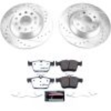 Picture of Power Stop 16-18 Audi TT Quattro Rear Z26 Street Warrior Brake Kit