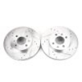 Picture of Power Stop 06-11 Hyundai Accent Front Evolution Drilled & Slotted Rotors - Pair