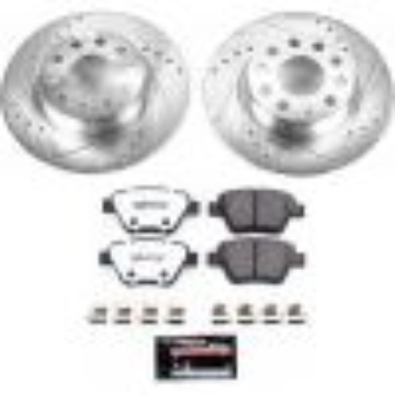 Picture of Power Stop 10-12 Audi A3 Rear Z26 Street Warrior Brake Kit