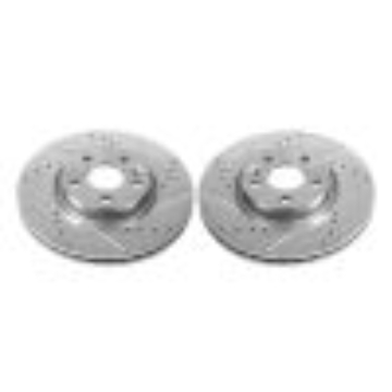 Picture of Power Stop 12-15 Land Rover Range Rover Evoque Front Evolution Drilled & Slotted Rotors - Pair