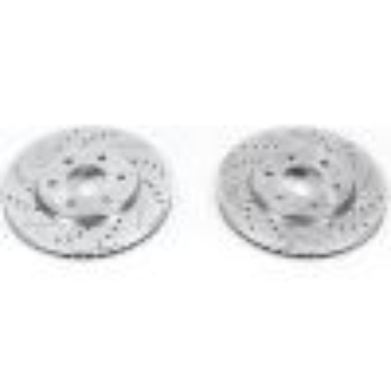 Picture of Power Stop 05-19 Nissan Frontier Front Evolution Drilled & Slotted Rotors - Pair