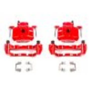 Picture of Power Stop 01-05 Chrysler Sebring Front Red Calipers w-Brackets - Pair