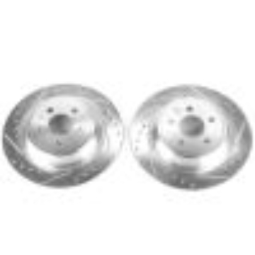 Picture of Power Stop 15-19 Ford Edge Rear Evolution Drilled & Slotted Rotors - Pair