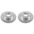 Picture of Power Stop 11-16 BMW 528i Rear Evolution Drilled & Slotted Rotors - Pair