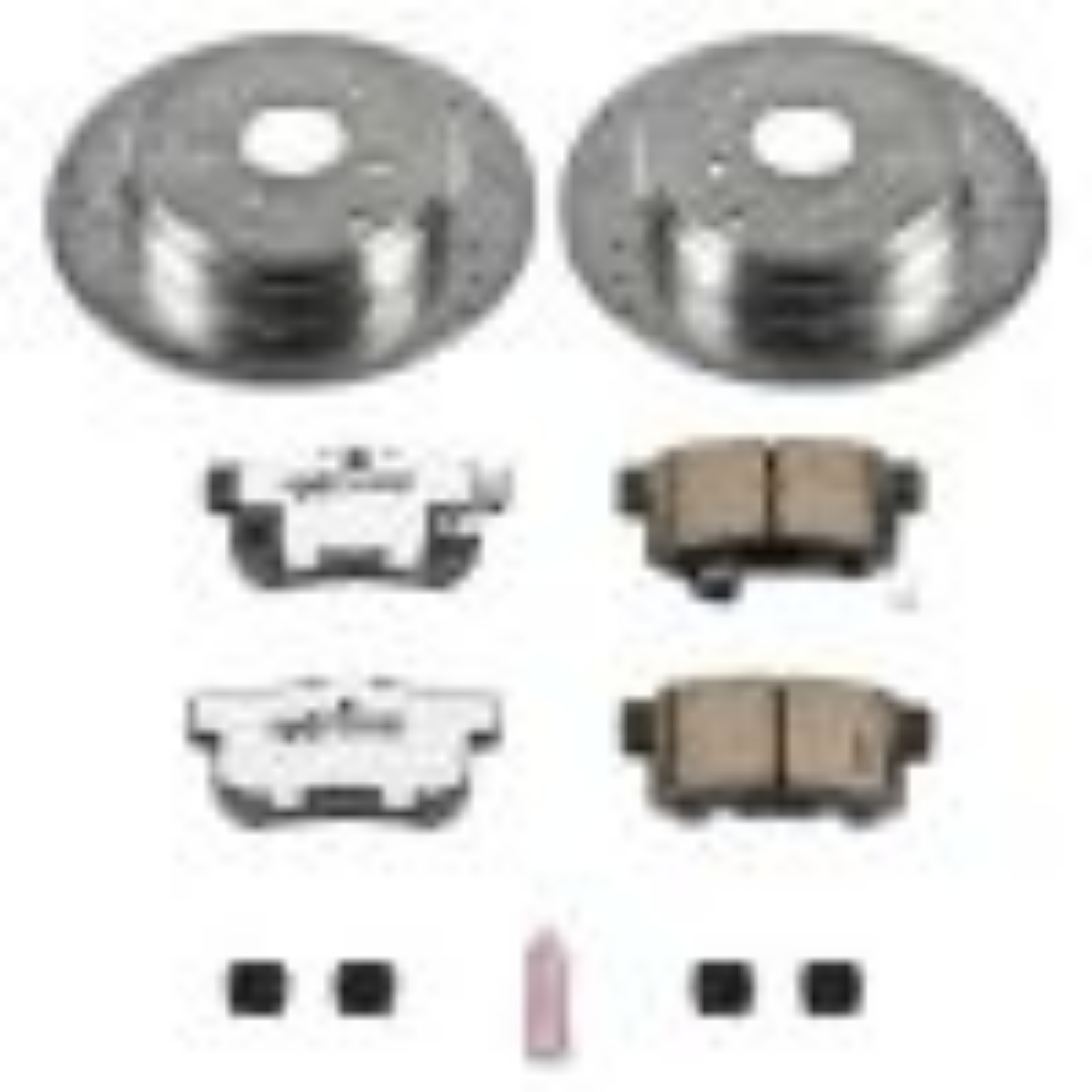 Picture of Power Stop 07-09 Acura RDX Rear Z26 Street Warrior Brake Kit