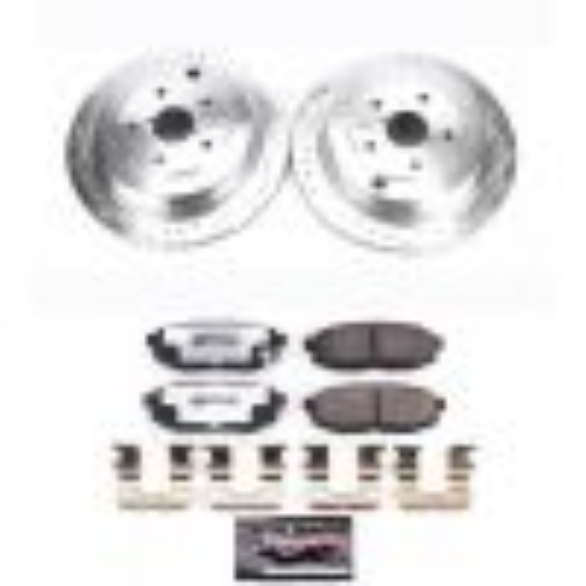 Picture of Power Stop 06-07 Subaru B9 Tribeca Rear Z26 Street Warrior Brake Kit