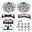 Picture of Power Stop 95-97 Chevrolet Blazer Front Z36 Truck & Tow Brake Kit
