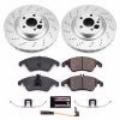 Picture of Power Stop 17-18 Mercedes-Benz SLC300 Front Z23 Evolution Sport Coated Brake Kit