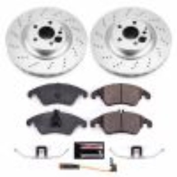 Picture of Power Stop 17-18 Mercedes-Benz SLC300 Front Z23 Evolution Sport Coated Brake Kit