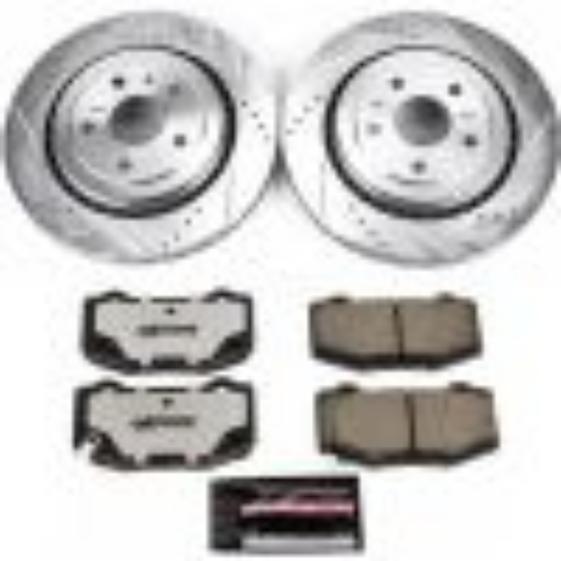 Picture of Power Stop 16-18 Cadillac ATS Rear Z26 Street Warrior Brake Kit