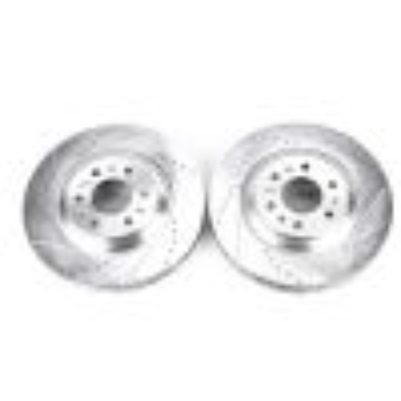 Picture of Power Stop 04-09 Cadillac SRX Front Evolution Drilled & Slotted Rotors - Pair