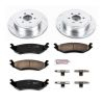 Picture of Power Stop 2003 Dodge Durango Rear Z23 Evolution Sport Brake Kit