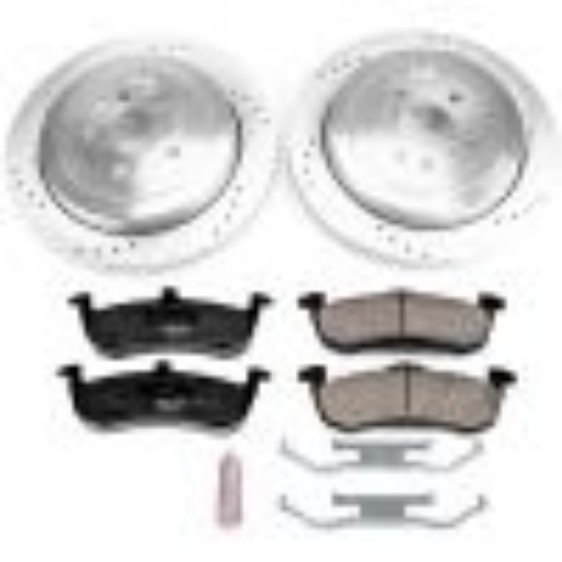 Picture of Power Stop 13-18 Lincoln MKT Rear Z23 Evolution Sport Brake Kit