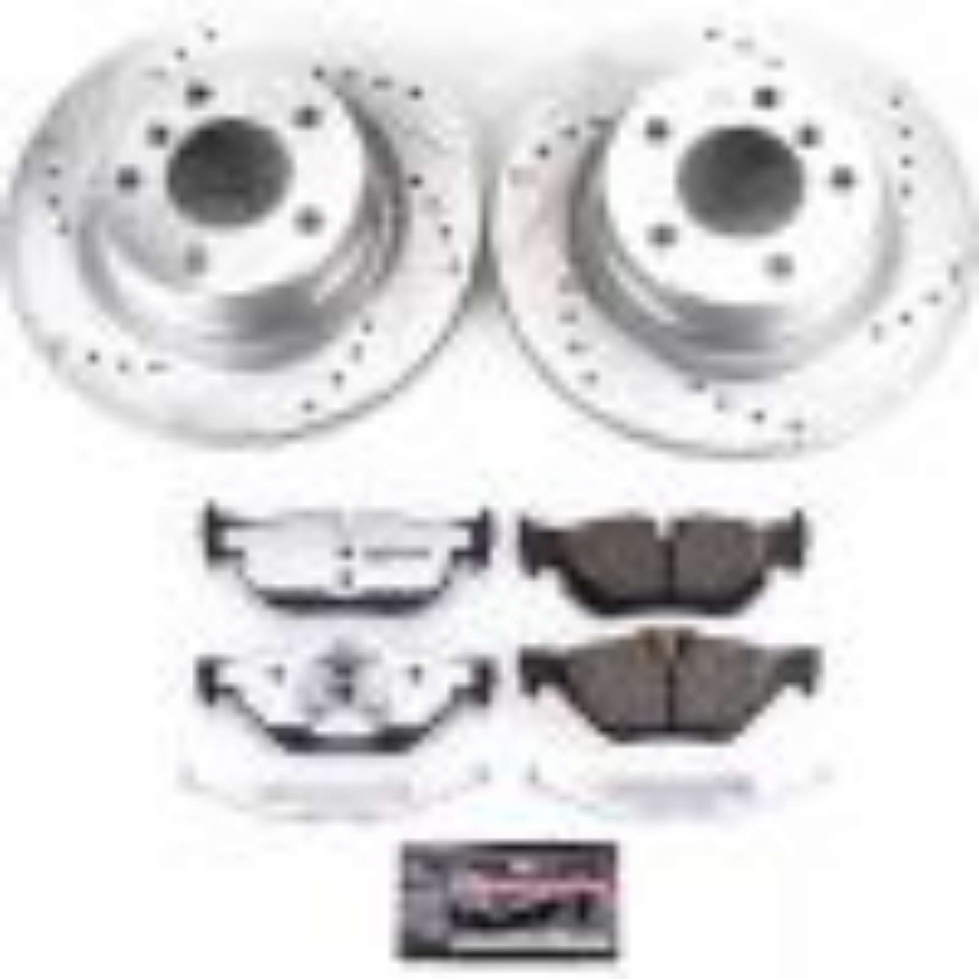 Picture of Power Stop 10-13 BMW 128i Rear Z26 Street Warrior Brake Kit