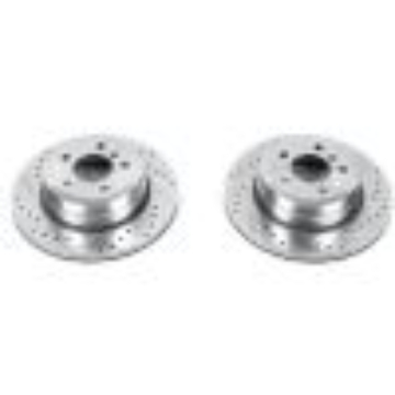 Picture of Power Stop 07-18 BMW X5 Rear Evolution Drilled & Slotted Rotors - Pair
