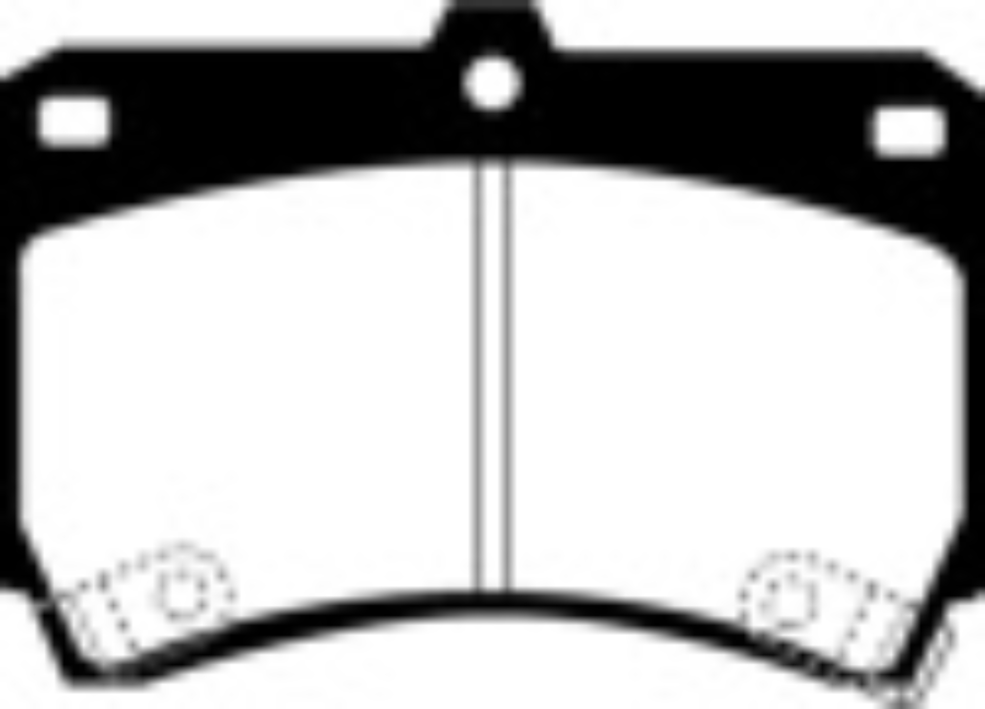 Picture of EBC 94-97 Ford Aspire 1-3 manual Greenstuff Front Brake Pads