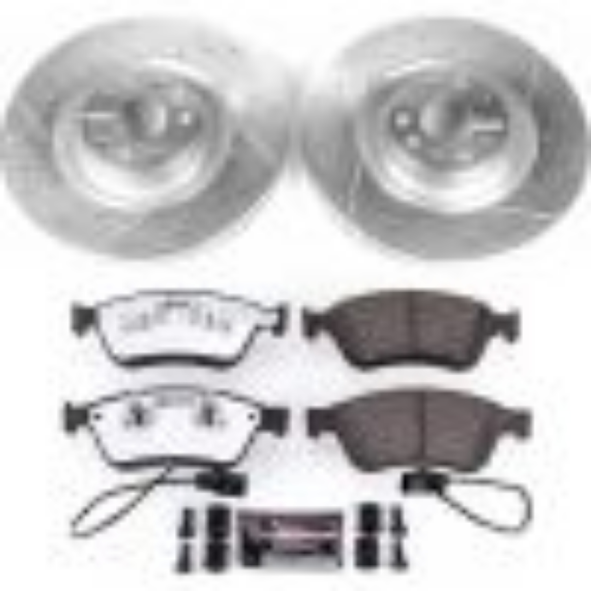 Picture of Power Stop 09-11 Audi A6 Quattro Front Z26 Street Warrior Brake Kit
