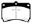 Picture of EBC 94-97 Ford Aspire 1-3 manual Redstuff Front Brake Pads