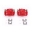 Picture of Power Stop 06-07 Subaru B9 Tribeca Front Red Calipers w-Brackets - Pair