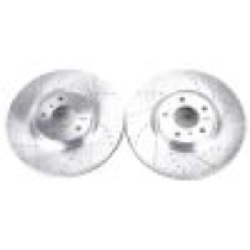 Picture of Power Stop 07-08 Infiniti G35 Front Evolution Drilled & Slotted Rotors - Pair