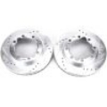 Picture of Power Stop 90-00 Chevrolet K3500 Front Evolution Drilled & Slotted Rotors - Pair