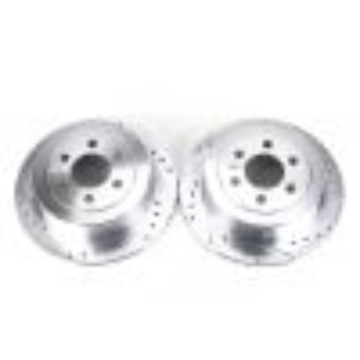 Picture of Power Stop 03-04 Dodge Dakota Rear Evolution Drilled & Slotted Rotors - Pair