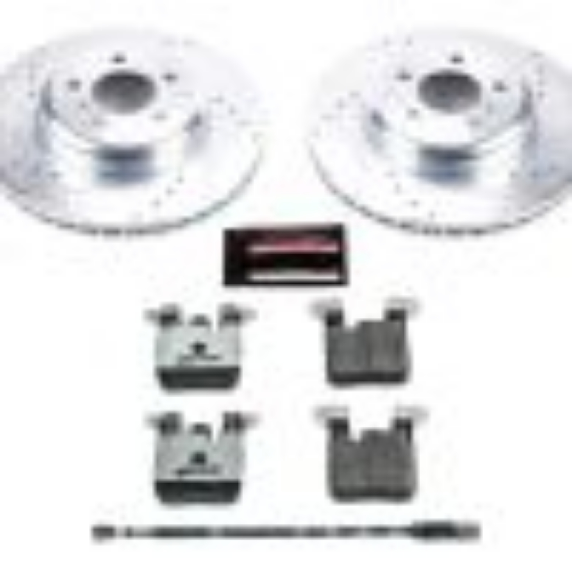 Picture of Power Stop 16-18 BMW 320i xDrive Rear Z26 Street Warrior Brake Kit