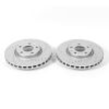 Picture of Power Stop 14-19 Chevrolet Corvette Front Evolution Drilled & Slotted Rotors - Pair
