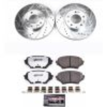 Picture of Power Stop 06-15 Mazda MX-5 Miata Front Z26 Street Warrior Brake Kit