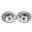 Picture of Power Stop 97-00 BMW 540i Front Evolution Drilled & Slotted Rotors - Pair