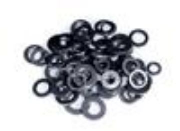 Picture of ARP M10 ID -850inOD Black Chamfer Washer single washer